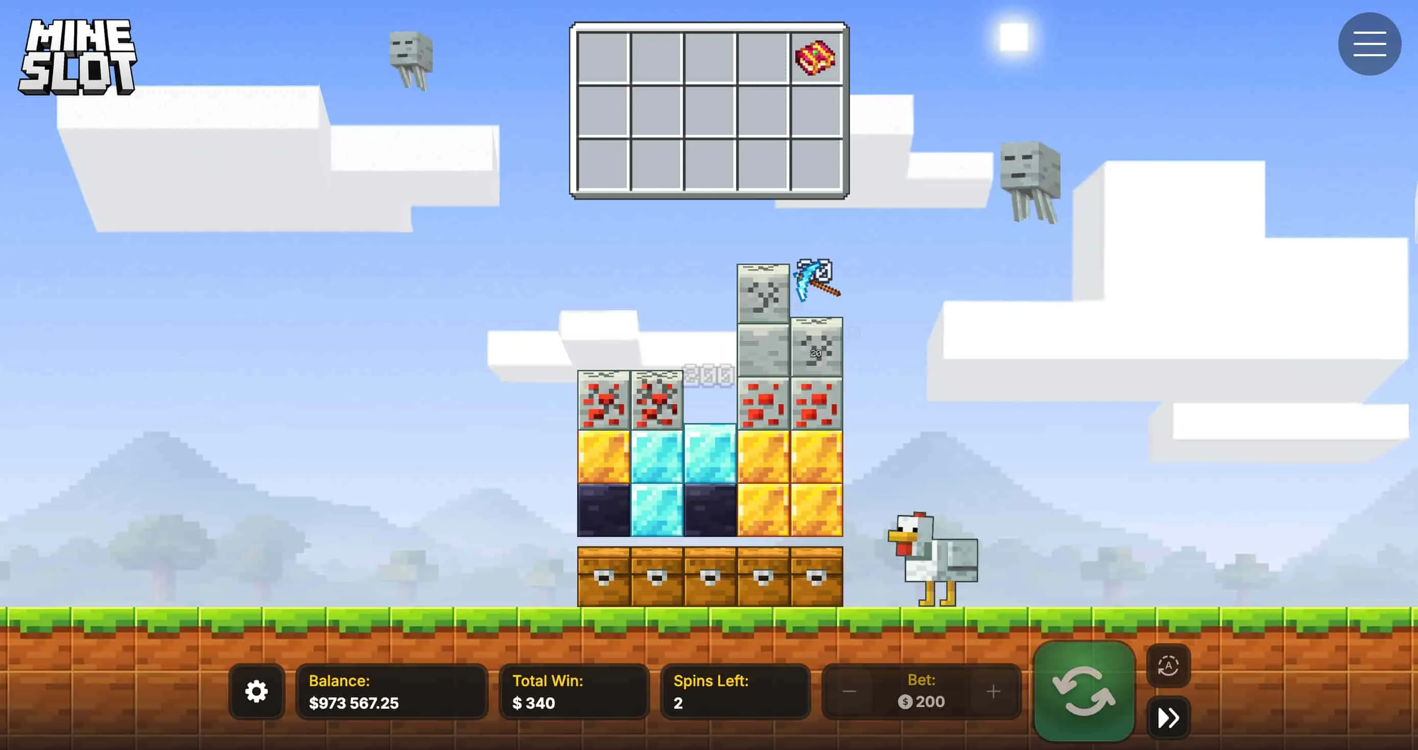 Mecánica y reglas de Mine Slot Mecánica y reglas de Mine Slot